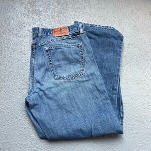 Lucky Brand Relaxed‎ Fit Jeans Distressed Denim Classic Style Size 38